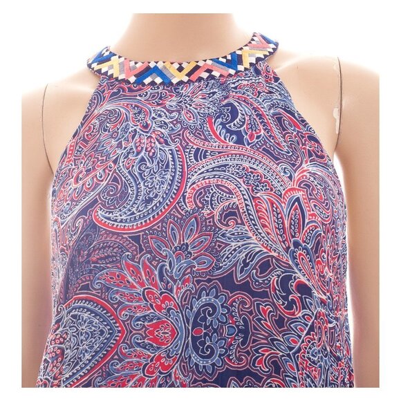 PARKER Pleated Asymmetrical Hem AVON Dress - Picture 8 of 10